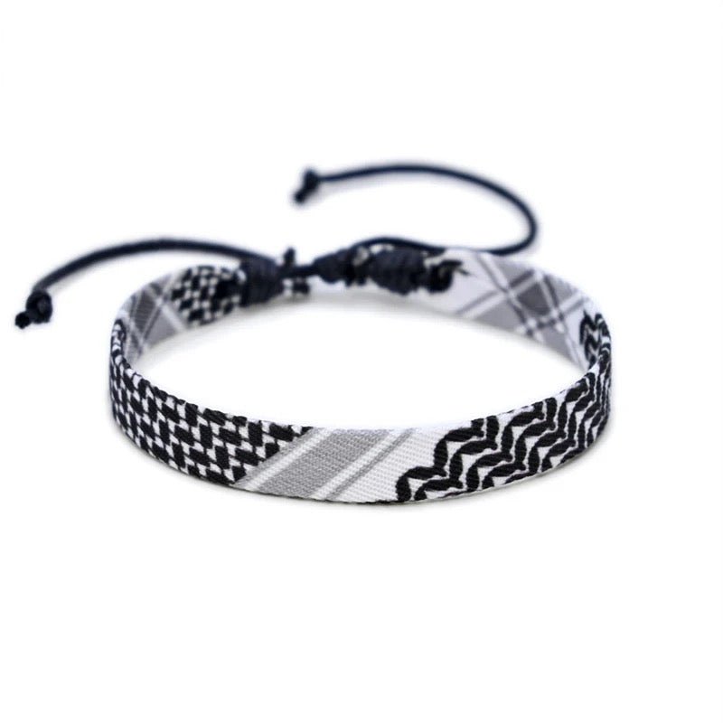 Arab Keffiyeh Scarf Bracelet - Arabic Treasure