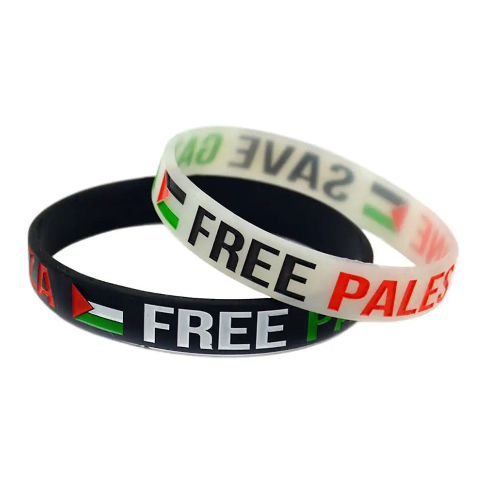 Free Palestine Flag Wristband - Arabic Treasure