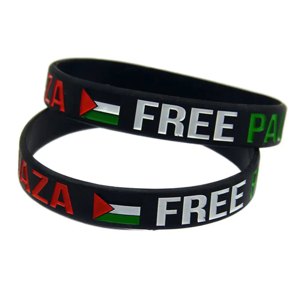 Free Palestine Flag Wristband - Arabic Treasure