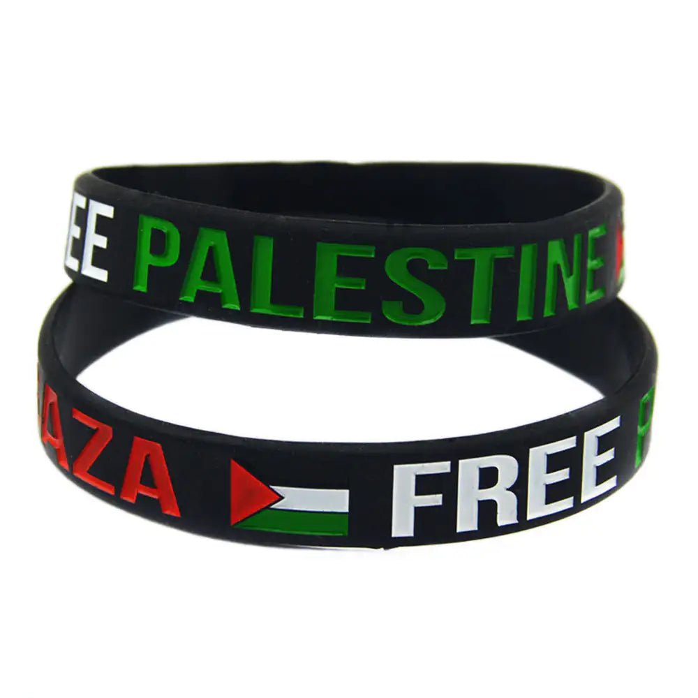 Free Palestine Flag Wristband - Arabic Treasure