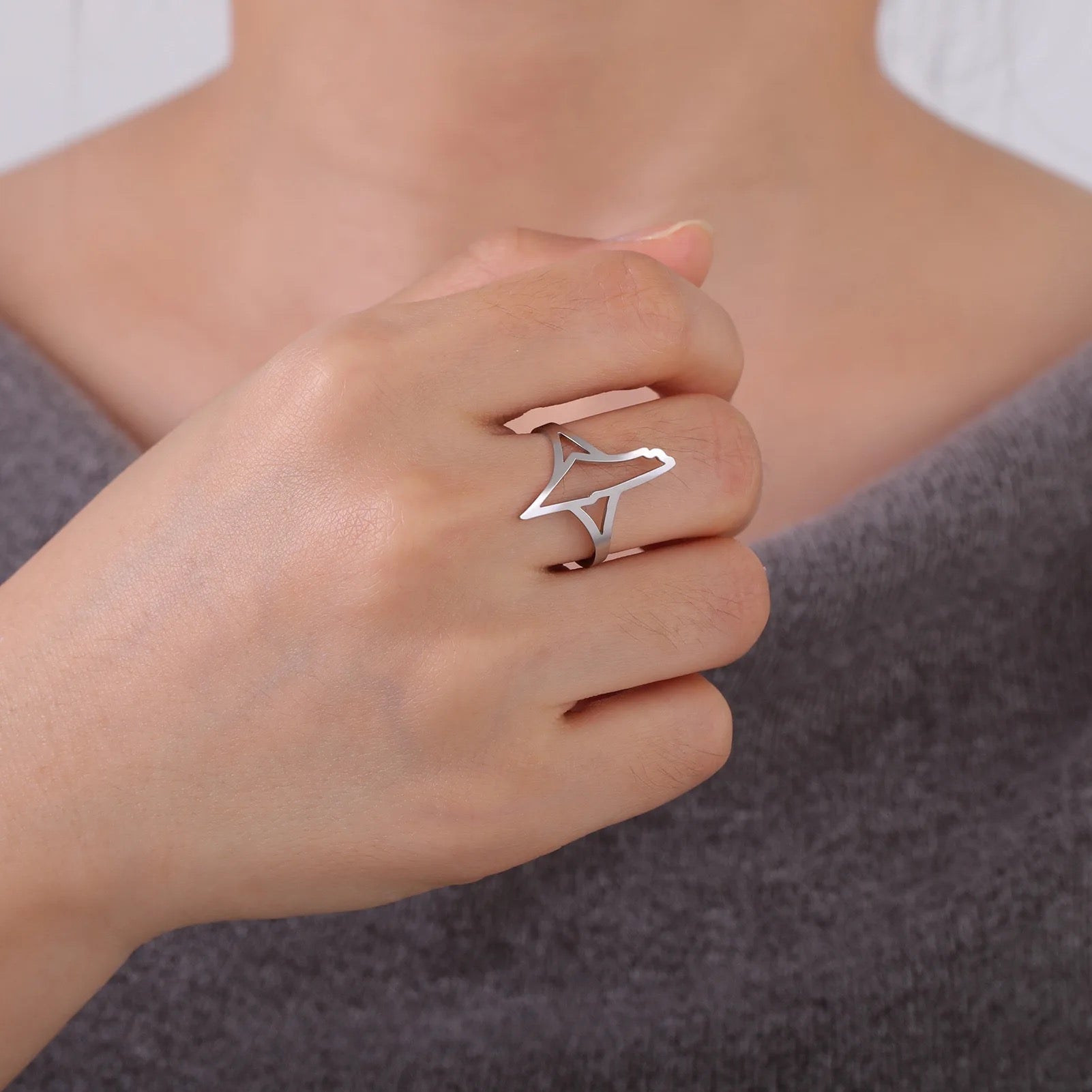 Palestine Map Ring - Arabic Treasure