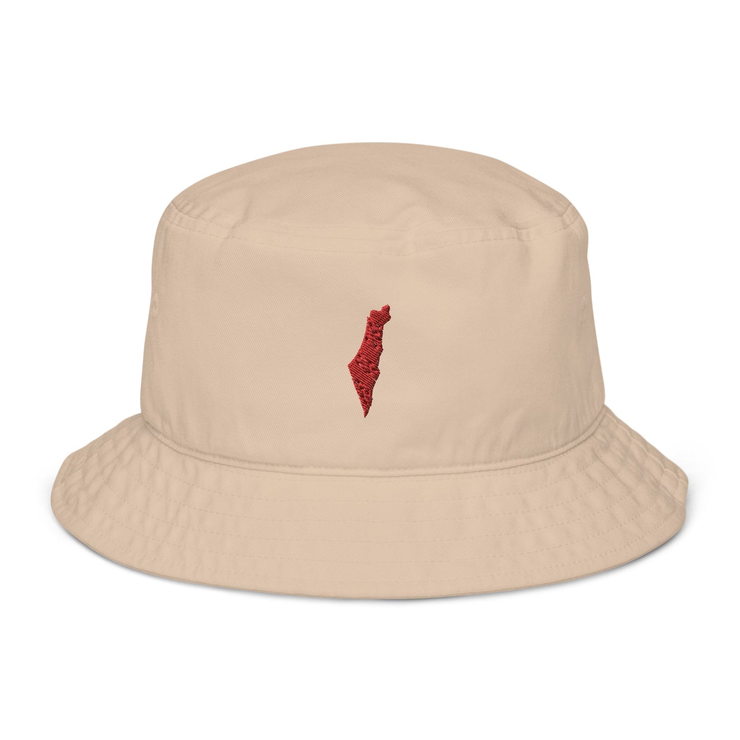 Palestine Watermelon Map Organic Bucket Hat - Arabic Treasure